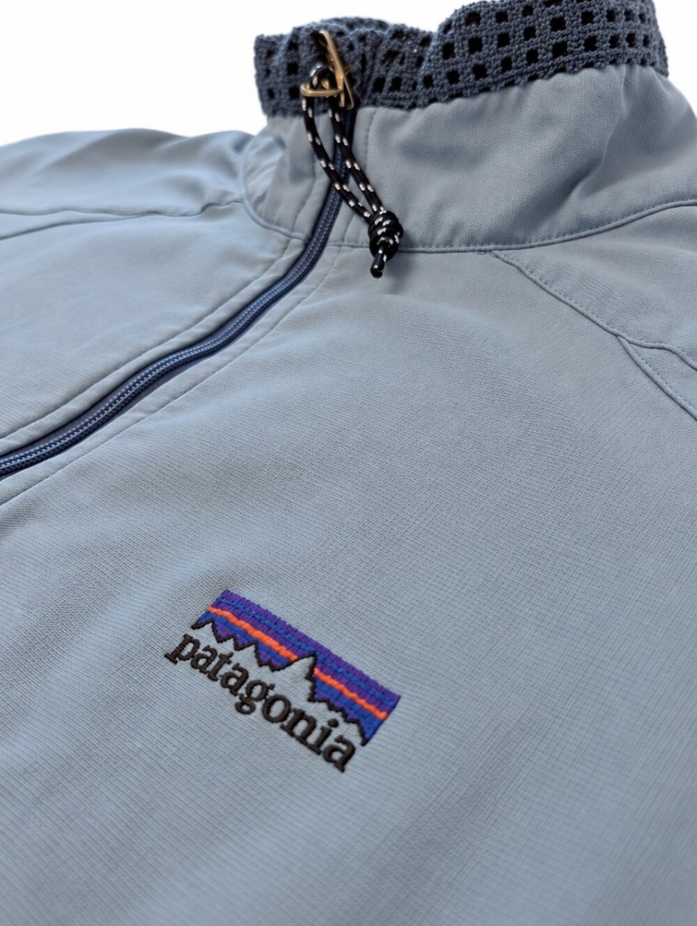 PATAGONIA Regulator Slingshot Rain Jacket Softshell Fall Weather Blue Large